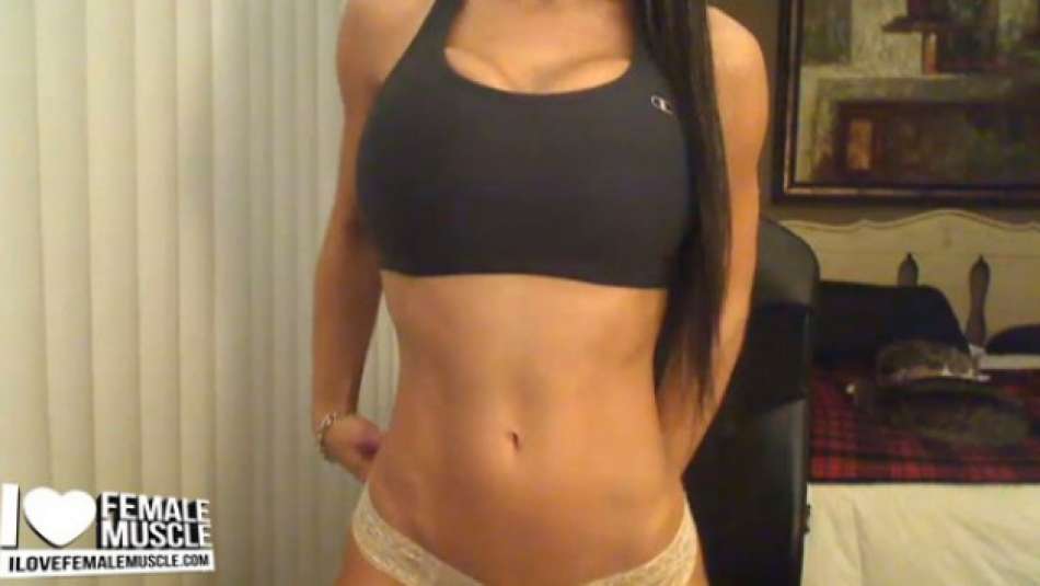 fit camgirl abs